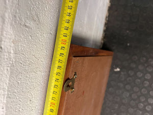 Thick Rectangular Framed Red Velvet Notice Board with Wall Hook(Width: 55cm)(Height: 80cm) - PRICE DROP