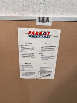Parrot Products White Marker Board (Width: 60cm)(Height: 91cm) - PRICE DROP