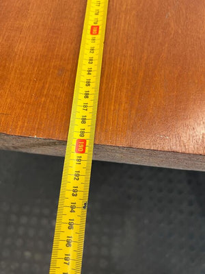 Light Brown L-Shape Wooden Desk with Three Drawer Credenza (Width: 190cm)(Height: 77cm) - PRICE DROP