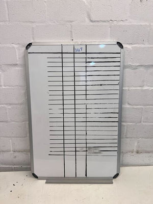 Parrot Product Upstanding Magnetic White Marker Board (Width: 60cm)(Height: 91cm) - PRICE DROP