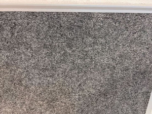 WriteBoard Steel Framed Gravel Gradient Pin Board (Minor Tear)(Width: 61cm)(Height: 90cm) - PRICE DROP