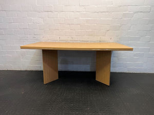 Tetrix Light Wooden Office Desk (Width: 173cm)(Height: 73cm) - REDUCED