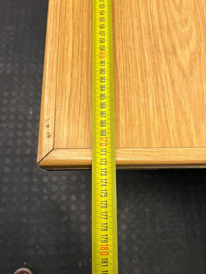 Tetrix Light Wooden Office Desk (Width: 173cm)(Height: 73cm) - REDUCED