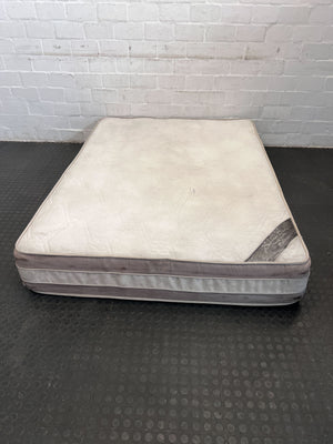Sakina Beds Double mattress - holes on side slight stains