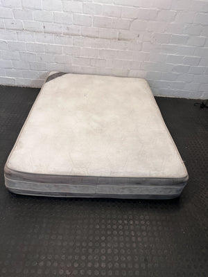 Sakina Beds Double mattress - holes on side slight stains