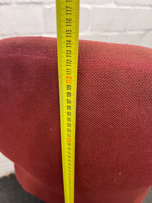 Comfortable Burgundy Office Chair with Armrests β Slight Wear