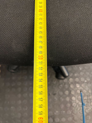 Comfortable Black Office Chair with Adjustable Features - Used