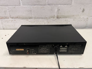 Pioneer PD-T307 Twin-Tray CD Player โ Classic Black Finish, Tested Working