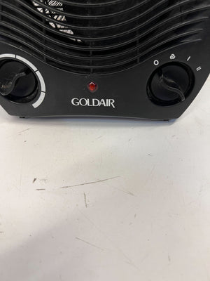 Goldair Compact Black Fan Heater β Efficient & Portable, Like New - PRICE DROP