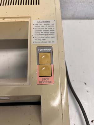 SANYO Compact Beige Paper Shredder with Auto Start Function - 2ndhandwarehouse.com