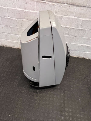 Compact DeLonghi Silver Heater with Minor Scratches - PRICE DROP