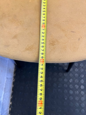 Stylish Mid-Century Yellow Upholstered Chair with Minor Wear - PRICE DROP - 2ndhandwarehouse.com