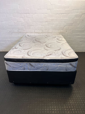 Comfortable Double-Size Memory Foam Mattress - Light Wear - REDUCED - 2ndhandwarehouse.com