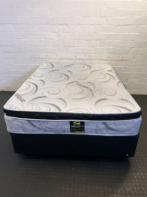 Comfortable Double-Size Memory Foam Mattress - Light Wear - REDUCED - 2ndhandwarehouse.com