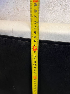 Elegant White Faux Leather Bed Headboard with Minor Wear - REDUCED