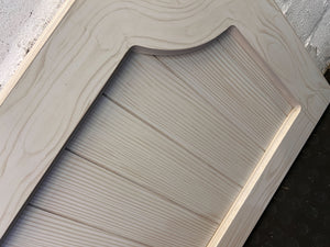 Stylish White Wooden Headboard with Panel Design - Minor Marks - REDUCED