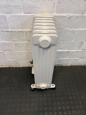Compact Grey Portable Heater - Great Condition with Minor Scratches - PRICE DROP