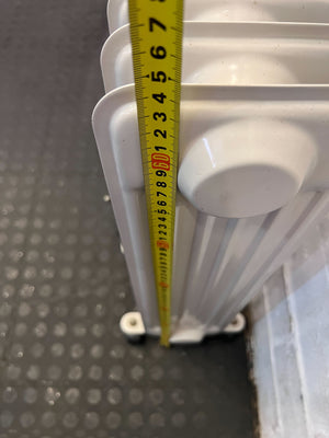 Compact Grey Portable Heater - Great Condition with Minor Scratches - PRICE DROP