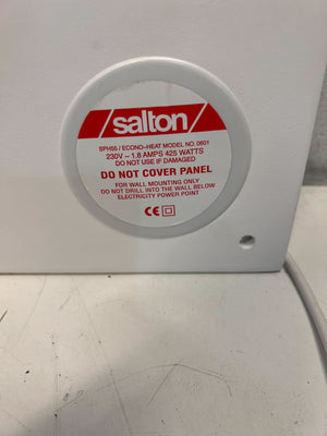 Sleek White Electric Heater Panel – Minor Scratches - PRICE DROP