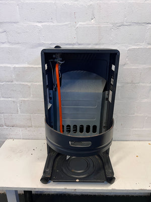 Black Alva Gas Heater - PRICE DROP