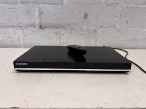 Sleek Black Samsung DVD Player with Remote β Minor Wear - 2ndhandwarehouse.com