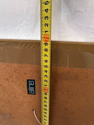 Framed Vintage Cathedral Art Print β Turquoise & Green - 2ndhandwarehouse.com