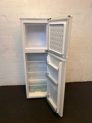 Dixon White Double Door Fridge - Functional with Minor Scratches - 2ndhandwarehouse.com