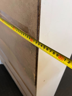 Stylish White Wooden Bookshelf with 12 Compartments โ Minor Scuffs