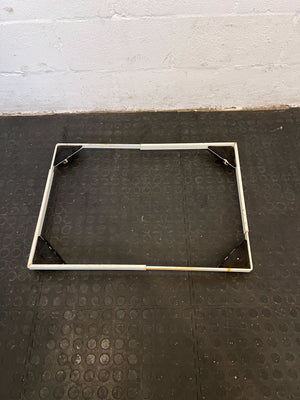 Durable Metal Square Frame with Minor Rust Stains - REDUCED