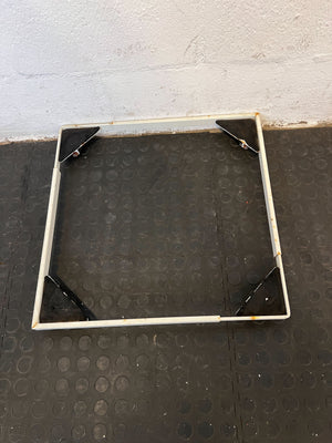 Durable Metal Square Frame with Minor Rust Stains - REDUCED