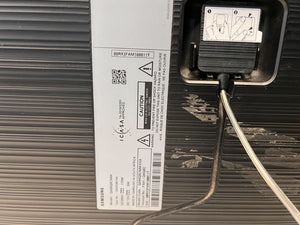 37" Samsung Curved Smart TV with One Connect Box (Cracked screen) - PRICE DROP