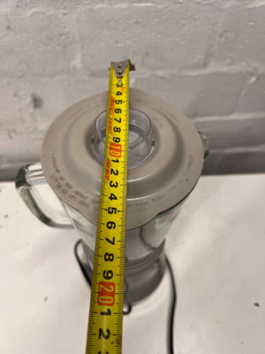 Classic Haden Glass Blender β Retro Beige with Minor Wear