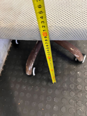 Comfortable Gray Mesh Office Chair with Minor Wear