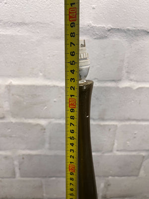 Elegant Vintage Gold Floor Lamp with Minor Wear