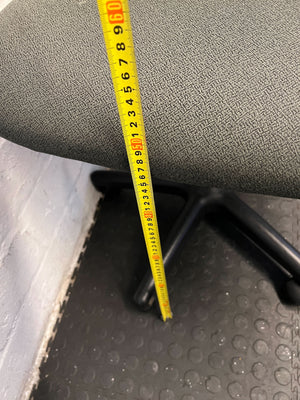 Modern Ergonomic Office Chair in Green and Gray - Minor Wear