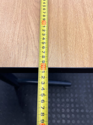 Modern L-Shaped Office Desk with Oak Finish and Drawer - REDUCED - PRICE DROP