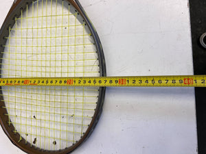 Tennis Racket - Yellow Strings
