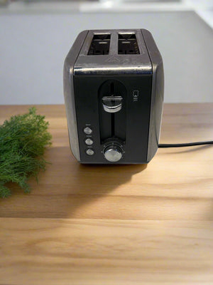Sleek Stainless Steel 2-Slice Toaster - Minor Scratches