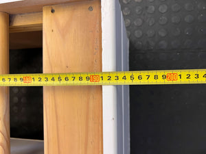 Charming White Wood Single Bed Frame with Wooden Slats