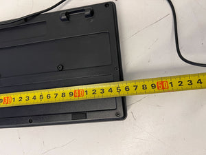 Compact Black Wired Keyboard - Reliable Performance for Home or Office - 2ndhandwarehouse.com