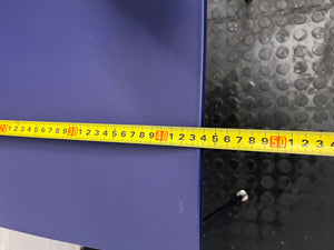 Stylish Purple Plastic Chair with Chrome Legs β Minor Wear