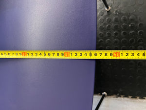 Stylish Purple Plastic Chair with Chrome Legs β Minor Wear