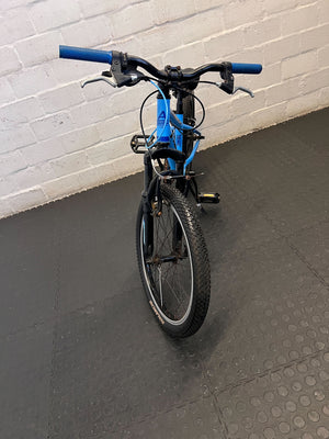 Blue Avalanche Mountain Bike - Youth Size with Minor Scratches