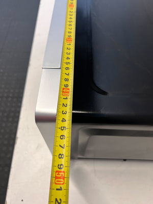 Stainless Steel Kambrook Microwave with Minor Scratches