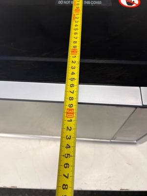 Stainless Steel Kambrook Microwave with Minor Scratches