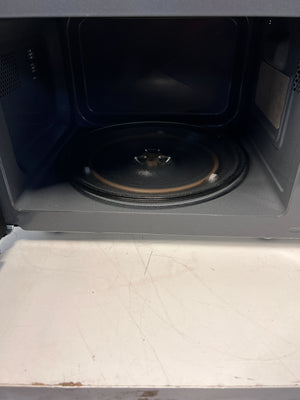 Stainless Steel Kambrook Microwave with Minor Scratches