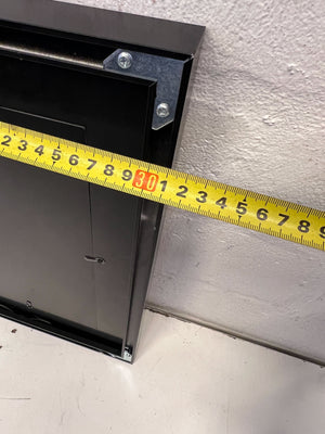 Framed Modern Office Photograph with Black Frame, Minimal Signs of Wear - 2ndhandwarehouse.com