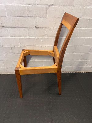 Wooden Chair Frame – Mid-Century Modern Style – Minor Wear - 2ndhandwarehouse.com