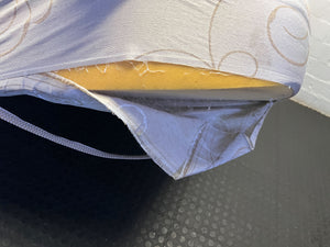 Double Foam Mattress with Decorative Swirl Pattern β Slight wear