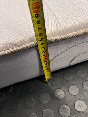 Double Foam Mattress with Decorative Swirl Pattern β Slight wear